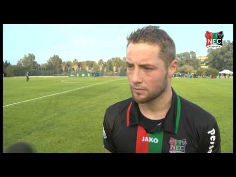 N.E.C. in Spanje: Reactie Rens van Eijden na afloop van Werder Bremen - N.E.C.