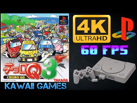 Choro Q 3 | Ultra HD 4K/60fps | PS1 | PREVIEW | Full Movie Gameplay Sample No Commentary