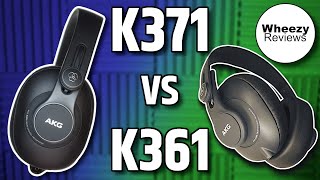 Video thumbnail for AKG K361 vs K371 by Wheezy Tech