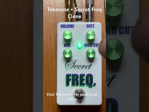 Toketone+ Fulltone Secret Freq clone 2025 - White image 4
