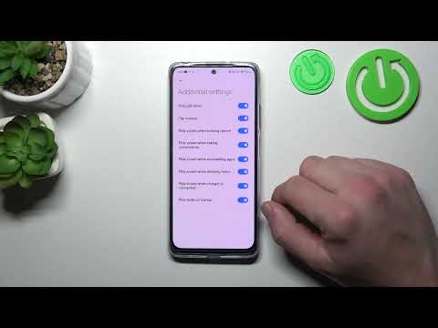 How to Enable/Disable the Touch Sounds on REDMI Note 12S