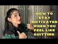 How To Stay Motivated When You Feel Like Quitting NEET 2026 Swathi Chola Calicut Medical College
