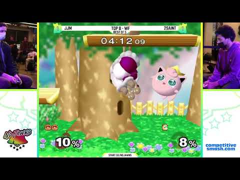 No Jawns 2: TOP 8 - WF - JJM (Icies) Vs. 2saint (Sheik) - SSBM Tournament