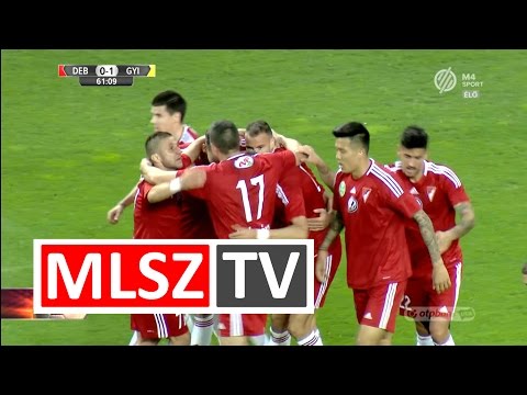 Dusan Brkovic gólja a DVSC – Gyirmót FC Győr mérkőzésen