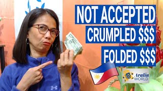 TAGALOG CONVERSATION PRACTICE | We Don’t Accept Crumpled And Folded  Dollar Bills