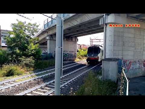 Incrocio tra reg. 21105 Salerno-Potenza e intercity 1500 Reggio Calabria - Roma T.