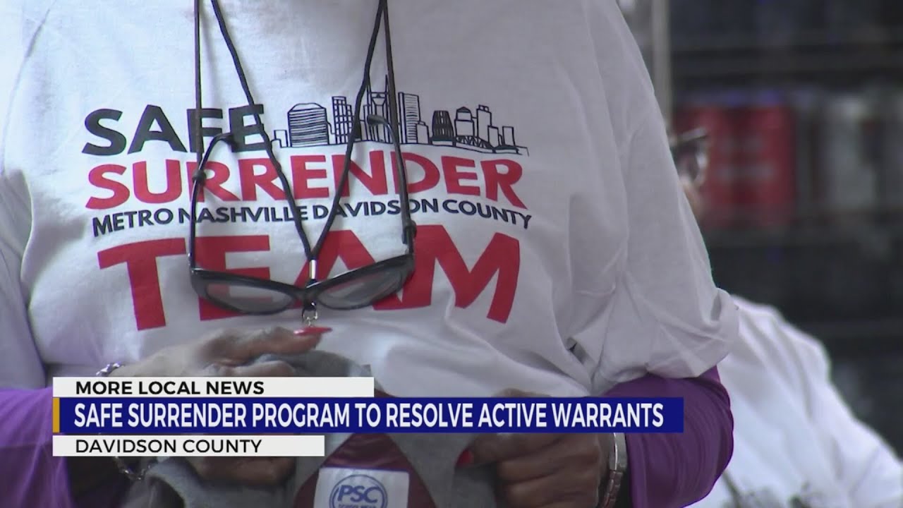 Safe Surrender returns to give Nashvillians chance to resolve active warrants