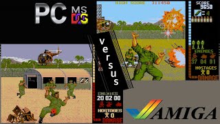 PC vs. Amiga - 8 games from 1988