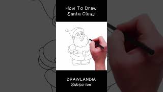 Easy Santa Claus Drawing for Kids | Step-by-Step Tutorial