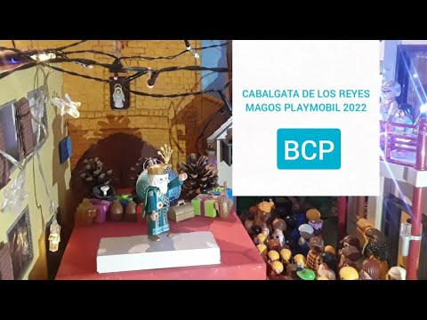 Cabalgata de los Reyes Magos 2022 con Playmobil.