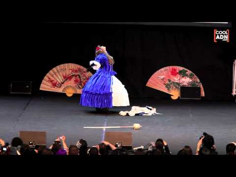 Lovin Japan 2010 - EuroCosplay - Le Chevalier d'Eon Sphinx - Lia de Beaumont.mov