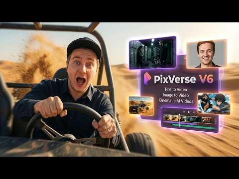 PixVerse V6 – Cinematic AI Video, Bullet Time, Time-Lapse, Characters & R1 World