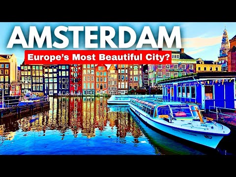 Amsterdam, Netherlands — Walking Tour 4k 🇳🇱