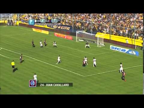 Gol de Juan Ignacio Cavallaro, Rosario Central 1-1 San Lorenzo