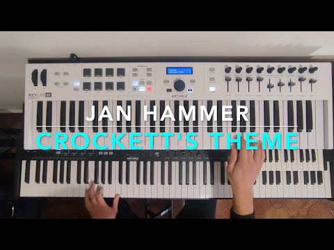 Jan Hammer - Crockett's Theme / Miami Vice (1984) Keyboard Cover
