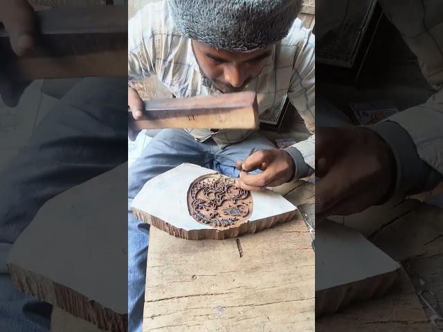 Printing Blocks - Wooden Printing Blocks Round Designs 6 Inch Trader ...