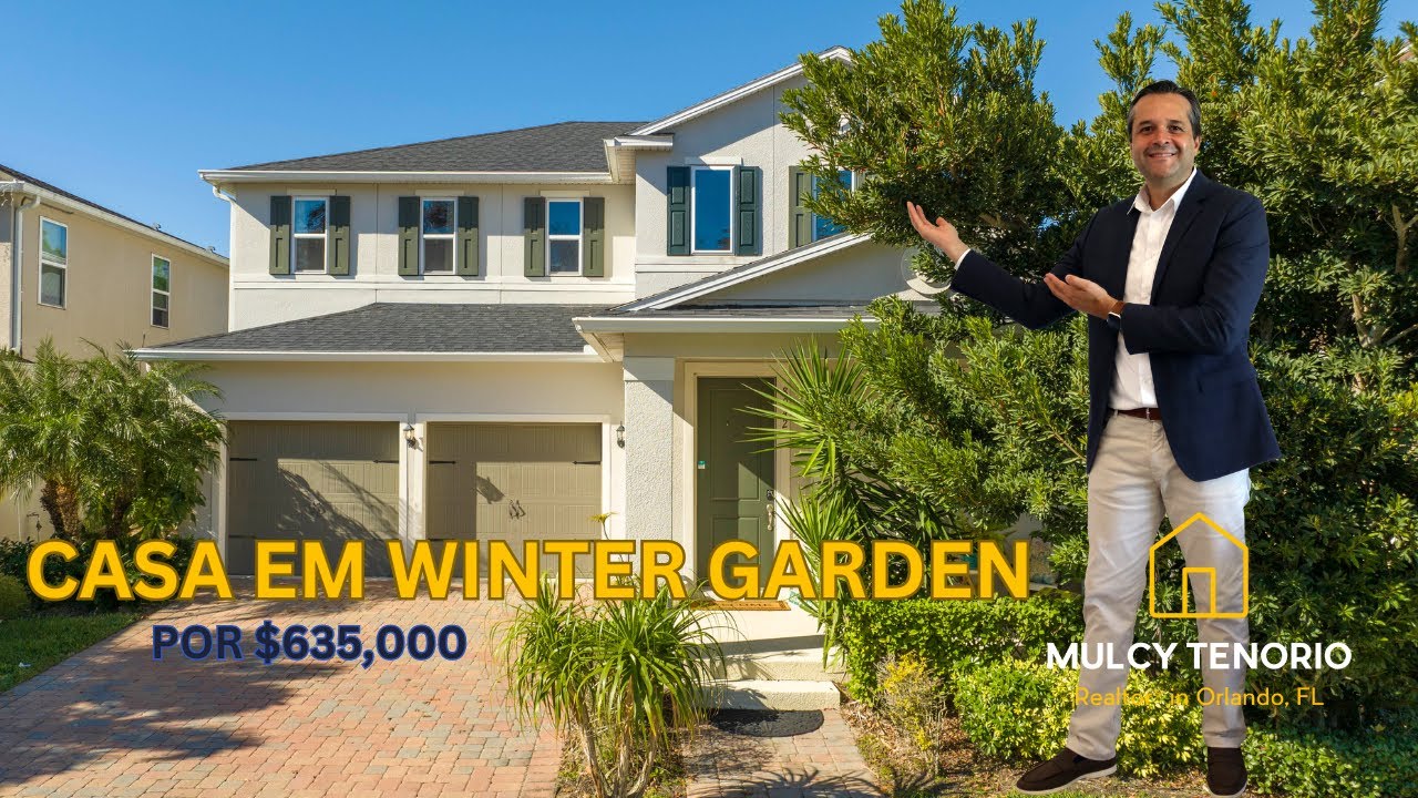 CASA A VENDA EM WINTER GARDEN POR $635,000