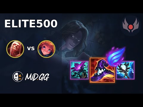 MID.GG: [ elite500 ] Vladimir MID vs Zoe | EUW GRANDMASTER | LOL Season 2025