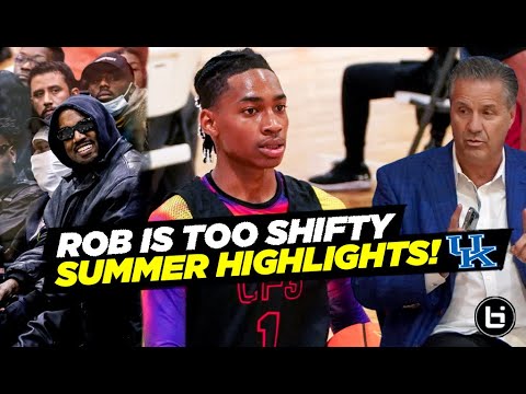 Rob Dillingham is TOO SHIFTY! Future Kentucky PG Summer AAU Highlights! Showed Out at Nike EYBL!