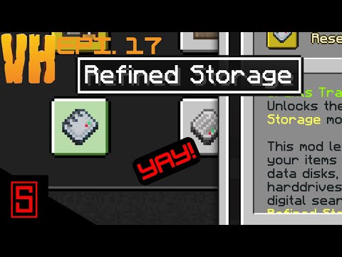 Unlocking Refined Storage - Vault Hunters Epi. 17 (Modded Minecraft)