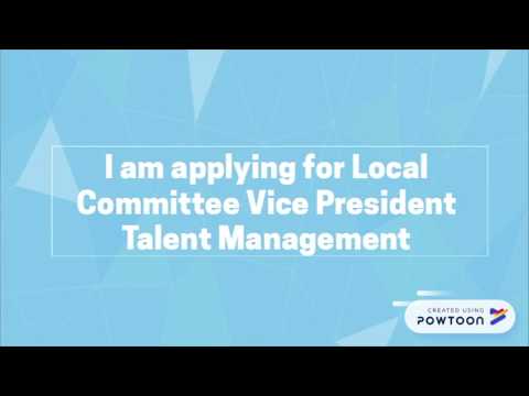 LCVP Talent Management Video Candidacy AIESEC in PM 2019 Michelle Lee