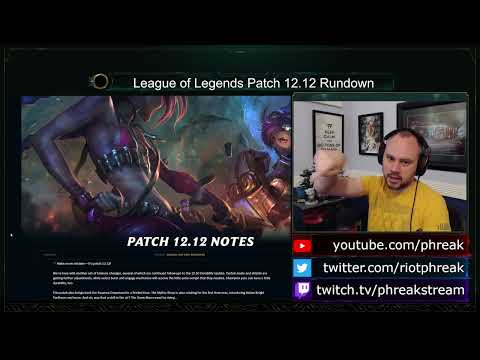 League of Legends Patch 12.12 Rundown