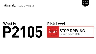 Meaning of OBD p2105