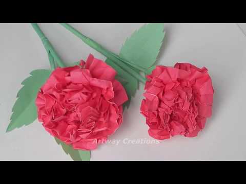 How To Make Paper Rose Easy and Fast || DIY - Paper Flower Craft Idea