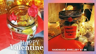 Valentine Day Gift Ideas|| Surprise Message Box|| BestOutOfWaste|| Easy Mason Jar Crafts||
