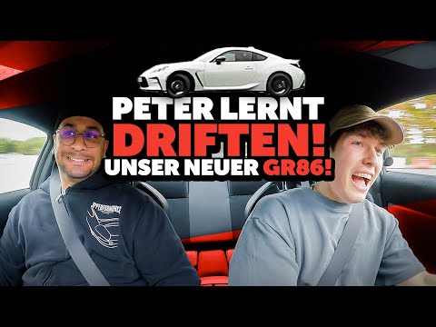 JP Performance - Peter lernt driften! | Unser neuer Toyota GR86!