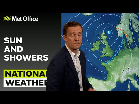 11/07/23 – Continuing showery – Evening Weather Forecast UK – Met Office Weather