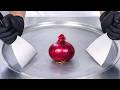 Onion Ice Cream Rolls ASMR