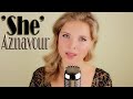 Julie Huard - She French/English | Aznavour Cover | Notting Hill
