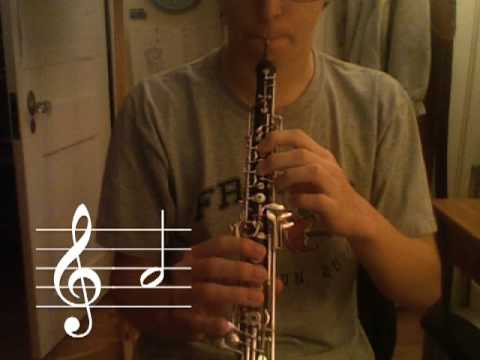 Oboe Fingering Lesson #1 (Learn The OBOE!) 