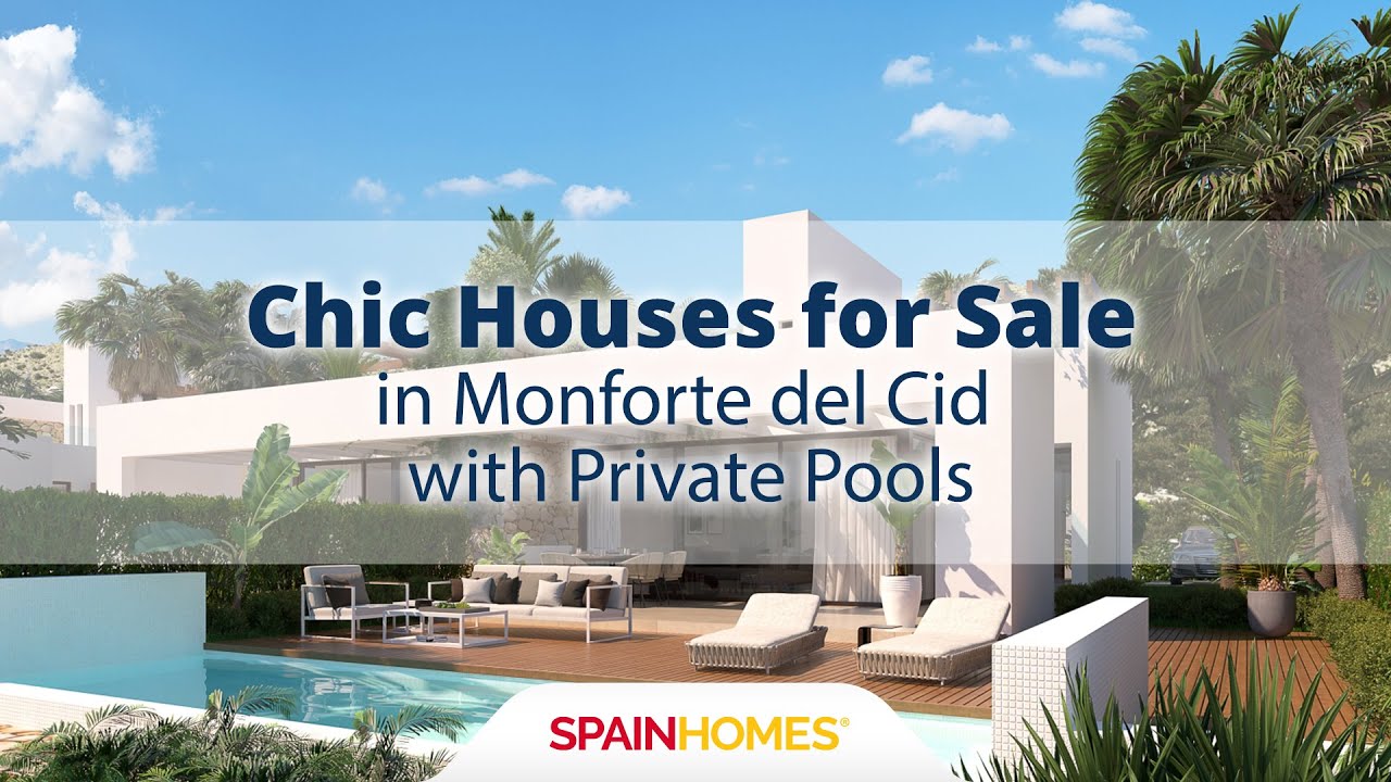 Chique Huizen te Koop in Monforte del Cid met Privézwembad