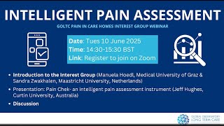 Intelligent Pain Assessment in Long-term care 
