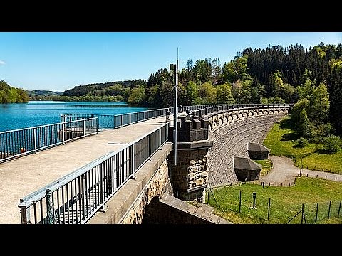 Wasserquintett - Fünf Talsperren auf einer Radroute.  77km  700Hm