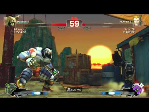 Ranked Match JaredZB (Guile) Vs. BP Amoco (Zangief) Part 3 of 3.