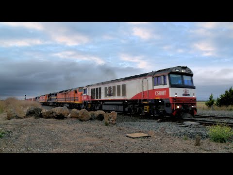Five Locomotives On 7922V Dooen Containers CSR007 + CLF4 + C501 + CLF2 + SCT012 (4/3/2021) - PoathTV