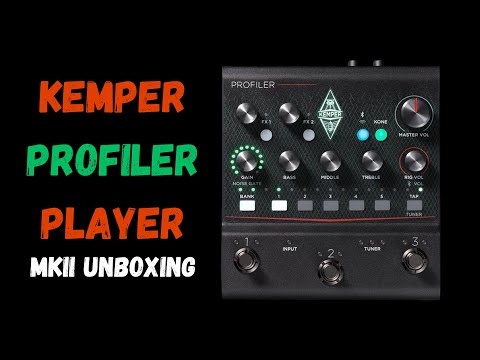 Unboxing the Kemper Profiler Player MKII