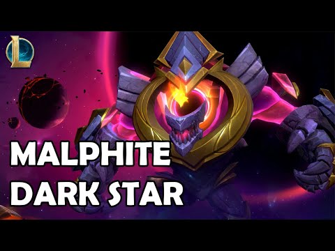 Dark Star Malphite Skin Spotlight from League of Legends