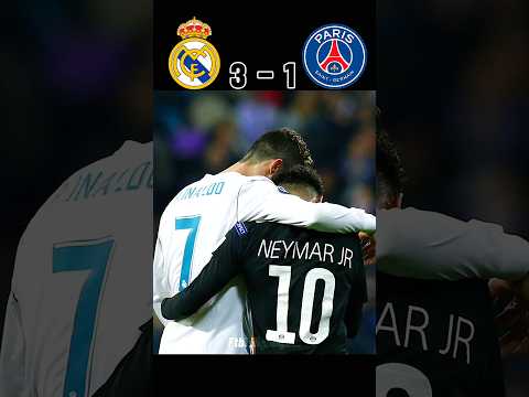 Real Madrid vs PSG Ucl round of 16 2018 