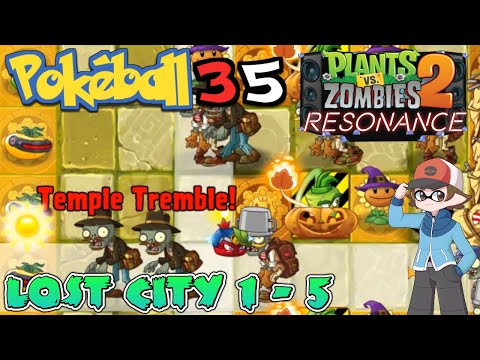 The PVZ2: Resonance Experience Lost City levels 1 - 5 ( PVZ2 Mod ) - | Stream Highlights |