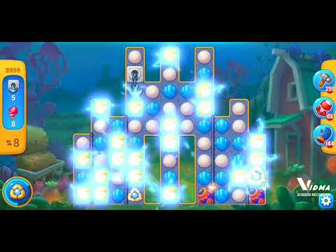 Fishdom. 8959 level no boosters and diamonds. 22 moves. 3373 coins