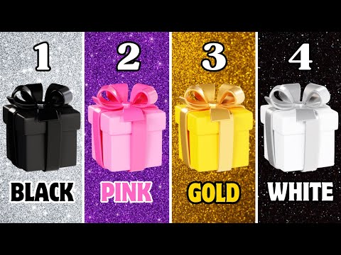 Choose Your Gift 4 🎁😍🩷💙 | Gift Box 4  - Choose One Gift | Gift Challenge - Quizzers Quest 👑