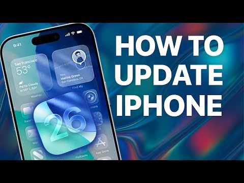 How To Install iOS 26 – How To Update iPhone To iOS 26 Tutorial