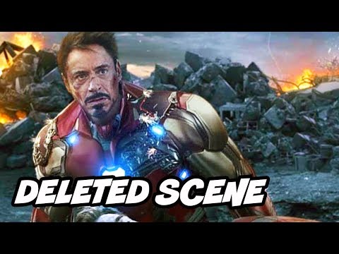 Avengers Endgame Deleted Scenes - Iron Man Doctor Strange Ending Breakdown