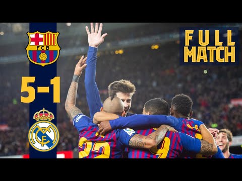FULL MATCH: Barça 5-1 Madrid (2018) | Unbelievable manita match at Camp Nou 👋