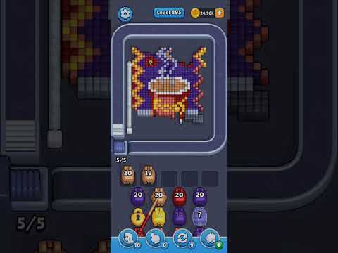 Pixel Flow Level 895 Walkthrough