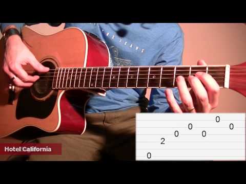 How To Play Hotel California (Eagles): Guitar Tab Lesson TCDG